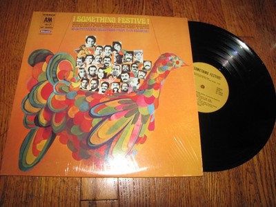 SOMETHING FESTIVE - VARIOUS ARTISTS - A&M RECORDS LP