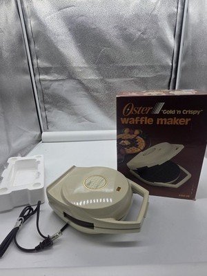 OSTER Waffle Maker Gold N Crispy NOS 
