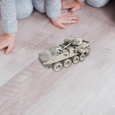 1:72 Scale Armored Vehicle Model for DIY Projects Model Train Decoration