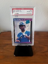 1989 Donruss - Rated Rookie Ken Griffey Jr #33 *Denotes* on Back (RC)