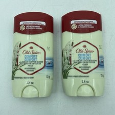 2X Old Spice Antiperspirant Deodorant Comfort Clean Cotton 2.6oz Exp 01/2026