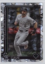 2025 Topps Series 1 Diamante Foil Jake Cave #256 1oa8
