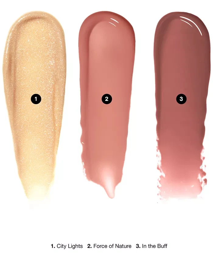 Bobbi Brown 3-Pc. Swipe-And-Shine Crushed Oil-Infused Lip Gloss Gift Set-LE-NIB - Image 2 of 2