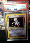2000 Pokemon Base Set 2 MewTwo Holo #10 NM-MT PSA 8
