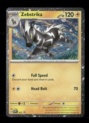 Zebstrika (Cosmos Holo) 201 Holo Scarlet & Violet Promo NM/M Pokemon