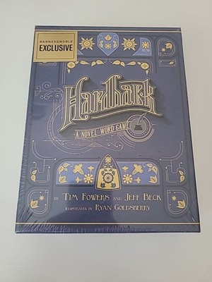 Hardback A Novel Word Game (Sealed, New) Fowers Barnes & Noble Exclusive