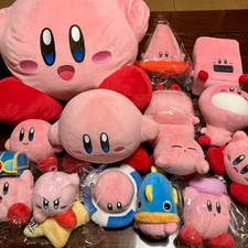 14pcs Kirby Plush Doll Lot Nintendo San-Ei Boeki All Star Collection