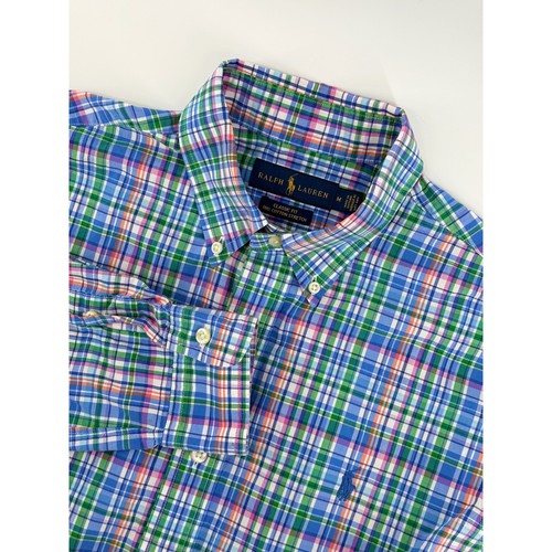 Chemise Homme Cambridge Classic Vintage - Taille S, à Carreaux, Manches Longues - Très Bon état
