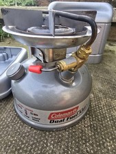 Coleman 533 Sportster Dual Fuel Stove good condition inc carry case