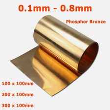 0.1mm 0.8mm Thick Phosphor Bronze Sheet Plate Metal Panel Phosphor Cu Strip Foil