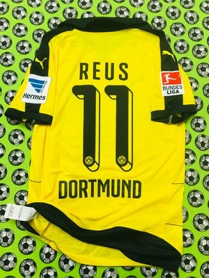Puma Borussia Dortmund Home Soccer Football Jersey  2015 2016 Marco Reus S