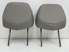 2009-2014 Cadillac Cts-v Oem Front Seat Head Rest Set Left Right Titanium