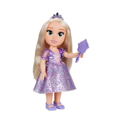 Rapunzel Puppe 35cm, reflektierende Glitzeraugen, bewegliche Gelenke, auszieh... - Bild 1 von 4