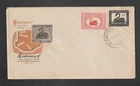 Australia 1954 FDC Cover Centenary WA Postage Stamp GLEFERRIE SOUTH VIC Postmark