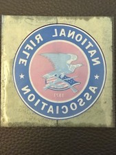Vintage 1966 Nra Decal - Never Used - National Rifle Association