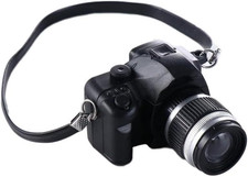 1:4 Scale Mini Camera Prop Ornament Vintage Camera Model, Miniature Digital Came