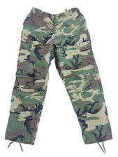 Rothco Ultra Force Pants Mens XL Woodland Camo BDU Ripstop Cargo Military Combat