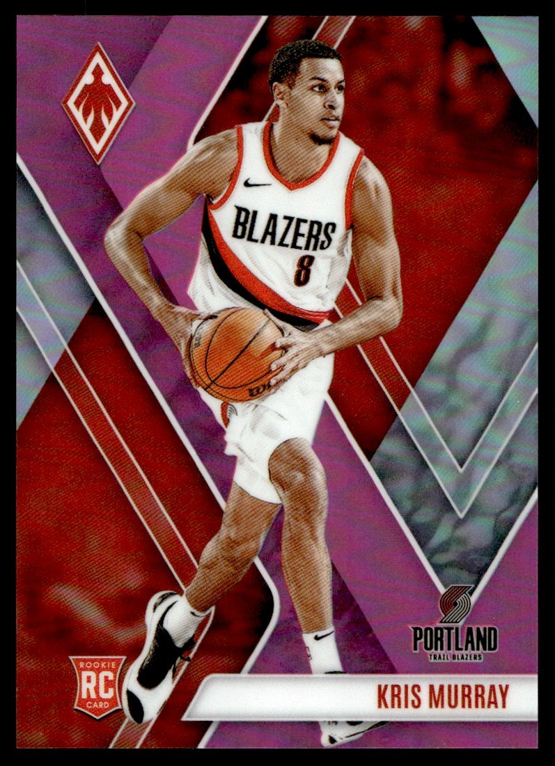 2023-24 Panini Phoenix Pink Kris Murray 124/175 Portland Trail Blazers #267