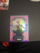 Jaxon Smith-Njigba 2023 Panini Prizm #PJ-JS Pink Premier Jerseys Rookie Patch RC