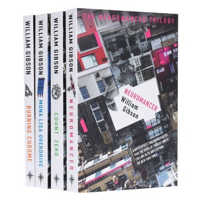Sprawl Series by William Gibson 4 Books Collection Set - Fiction - Paperback