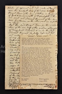 1795 antique DEED DIXON to KENNARD kittery york ma commonwealth Massachusetts