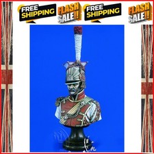 Unpainted Kit  1/ 9 200mm  Light Horse Lancers Trumpeter Bust  200mm Historic...