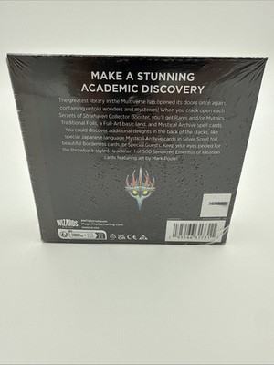 Secrets of Strixhaven Collector Booster Box Magic the Gathering