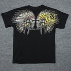 Daytona Bike Week Shirt Mens Medium Black Indian Skull Tee 2015 Motorcycles