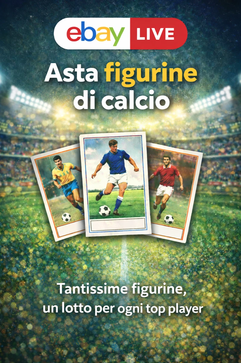 LIVE - Stickers e cards Calciatori Top Players - eBay Live