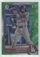 2022 Bowman Chrome Prospects Green Refractor 82/99 Alex De Jesus #BCP-164 01ic