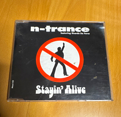 AATW   n-trance feat. Ricardo Da Force   Stayin' Alive CD Maxi-Single 1995