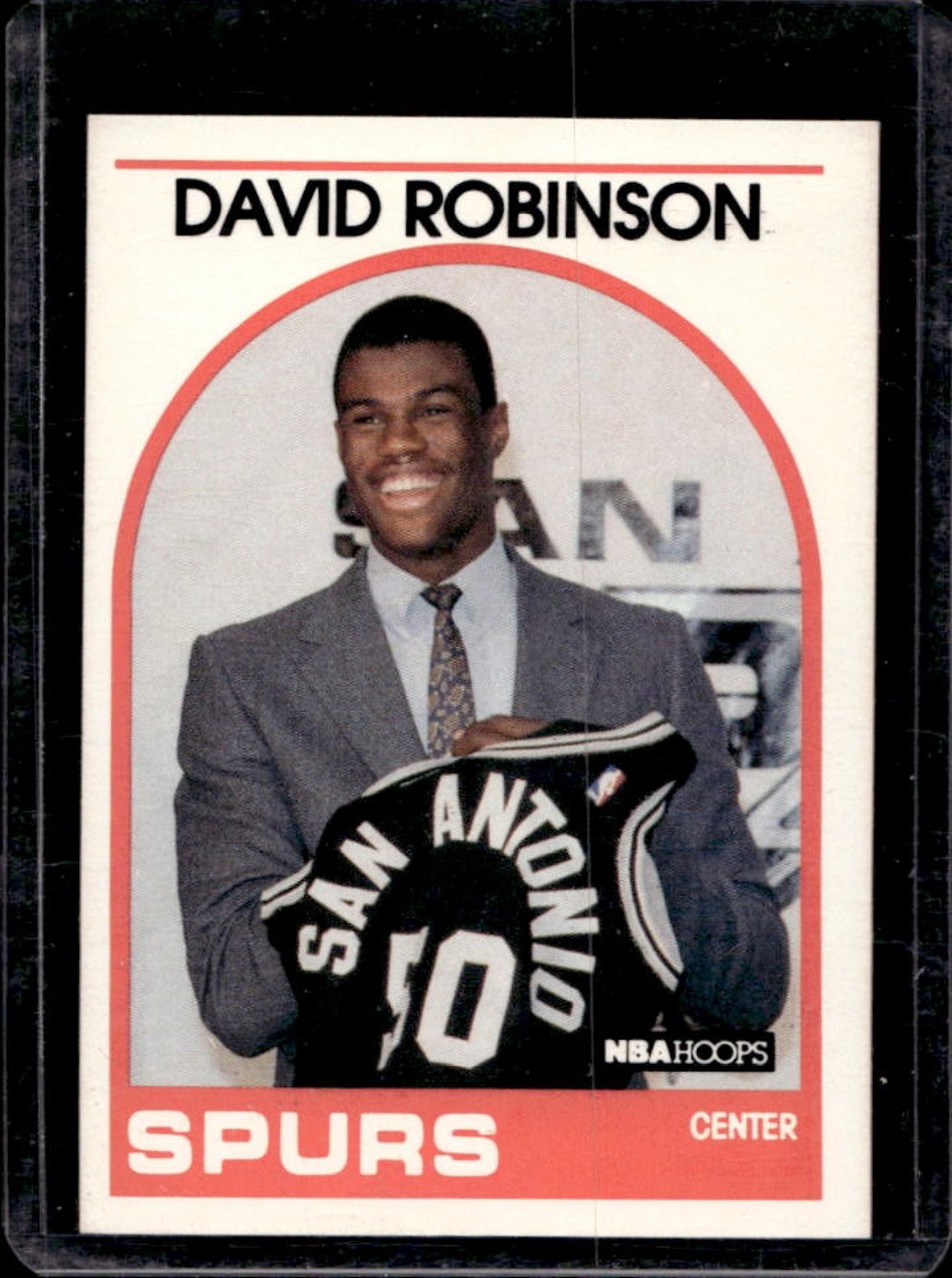 1989-90 Hoops David Robinson Rookie RC #138 Spurs