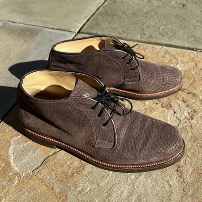 Neo-Vintage 90s Made in Italy Brown Suede Desert Boots