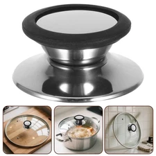  2 Pcs Pot Cover Knob Lid Replacement Cooking Handle Kitchen Grip