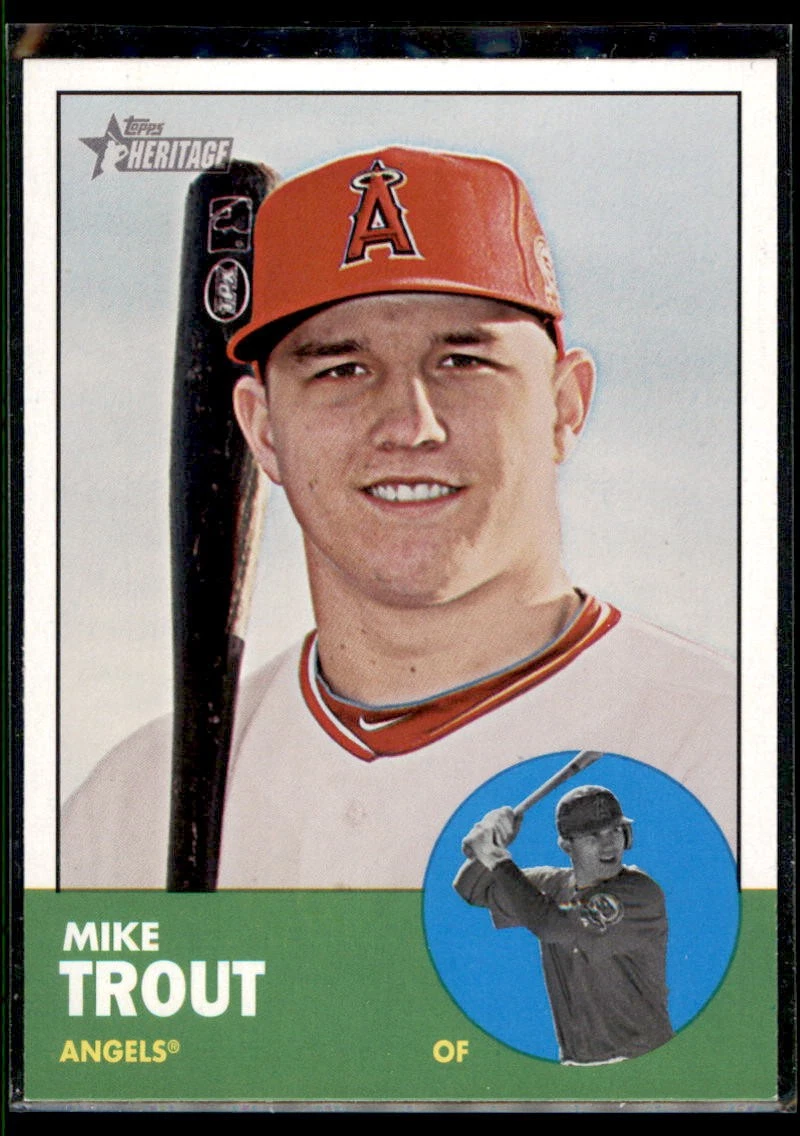 Topps Mike Trout 2012 Season Baseball Sports Trading Cards
