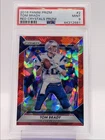 TOM BRADY 2016 PANINI PRIZM RED CRYSTAL PATRIOTS #2 MINT /75 PSA 9 Q2717