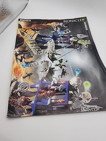 LEGO&reg; Bionicle Building Instructions Lava Chamber Gate No. 8893 manual only.