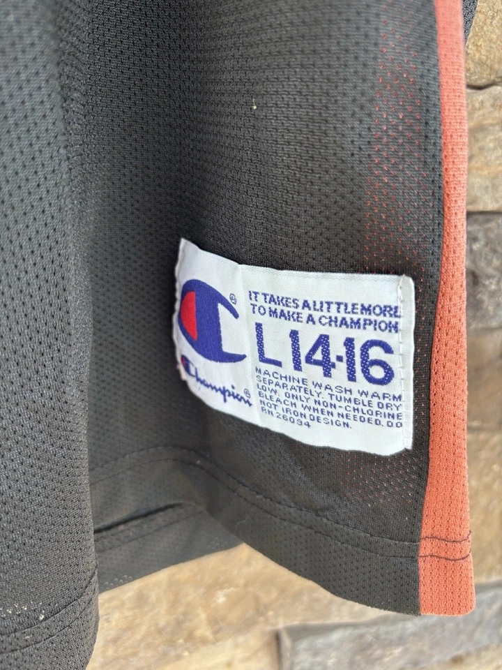 Camiseta deportiva de baloncesto vintage de los 90 campeón Utah Jazz Karl Malone talla juvenil L 14-16 Foto 4 de 4