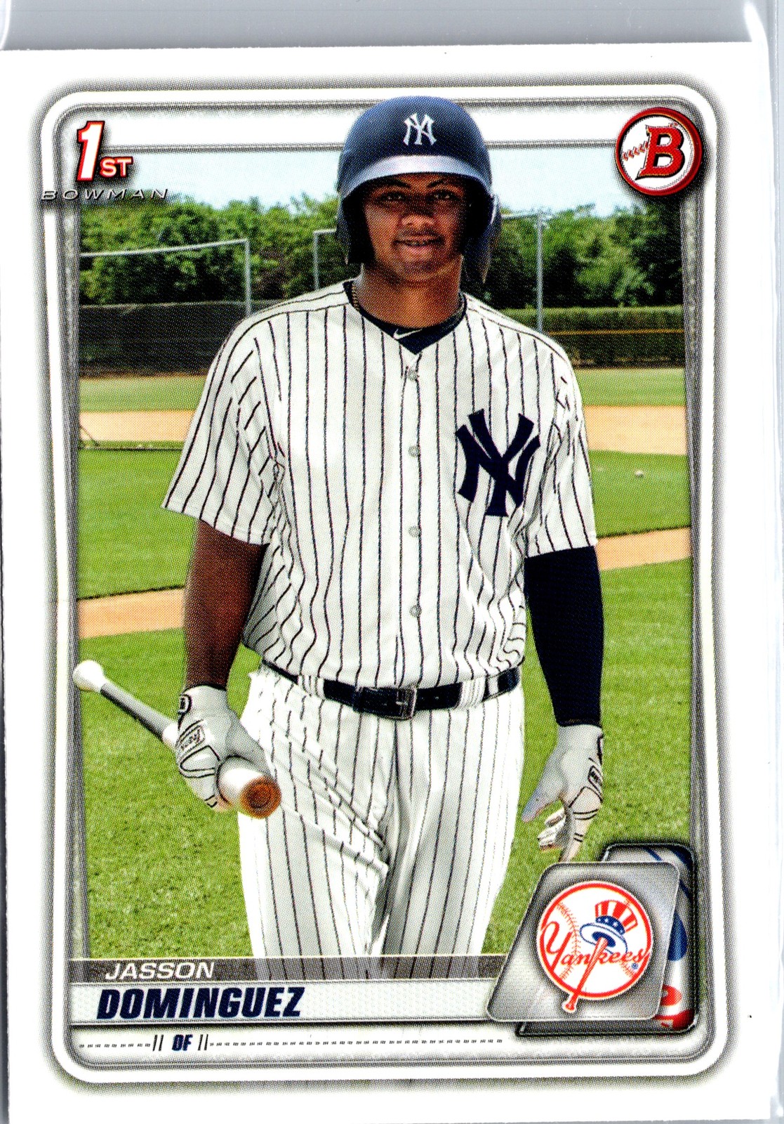 2020 Bowman 1st Edition Jasson Dominguez #BFE-8 New York Yankees