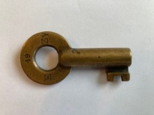 Vintage Brass (possibly) PRR switch or locker key - please read description