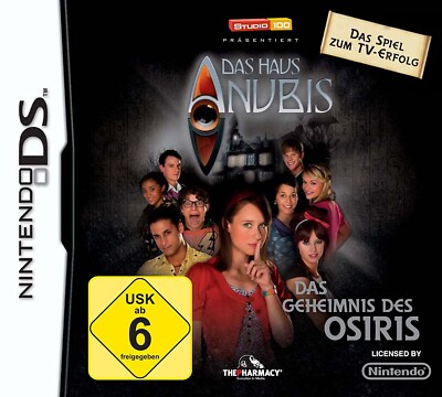 Nintendo DS Das Haus des Anubis: Das Geheimnis des Osiris DE mit OVP Top Zustand