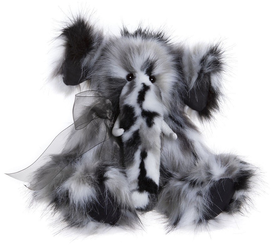 Everest by Charlie Bears - plush jointed elephant - CB246017O