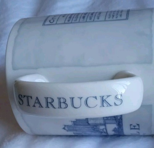 Starbucks Tasse 18 oz. City of Seattle Starbucks Hometown Latte Cappuccino Cocoa - Bild 3 von 15