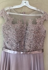 Bridesmaid Dress Large; Formal; Dusty Rose;full Length 