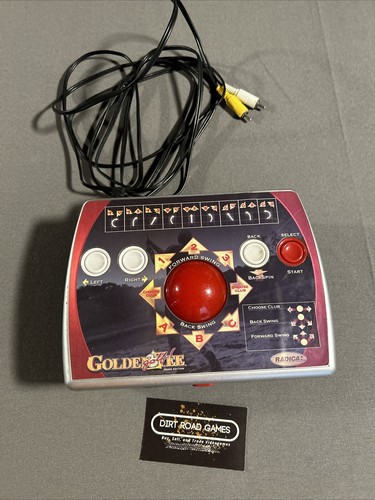 Golden Golf Tee Home Edition Radica Plug & Play Arcade TV Video Game 2005 Tested