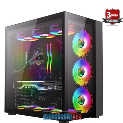 Intel Core i9 13900K 24 Core Gaming PC RTX 4060ti 16gb Gamemax Computer up755