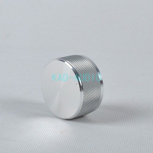 1pc Vintage Silver Aluminum 44x22mm Control Knurled Knob Guitar Amplifier Parts - Picture 2 of 7
