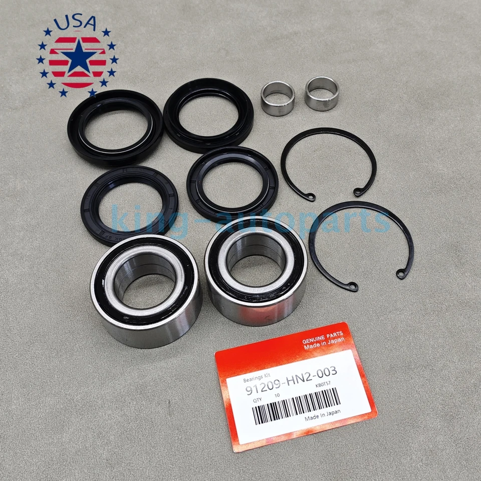New Front Wheel Bearing & Seal For Honda Foreman 400 450 500 TRX400FW TRX450 - Image 4 of 4