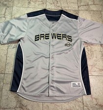 Dynasty Milwaukee Brewers MLB Baseball Jersey Size XL