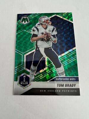 2021 Panini Mosaic Football Tom Brady Super Bowl MVPs XLIX
